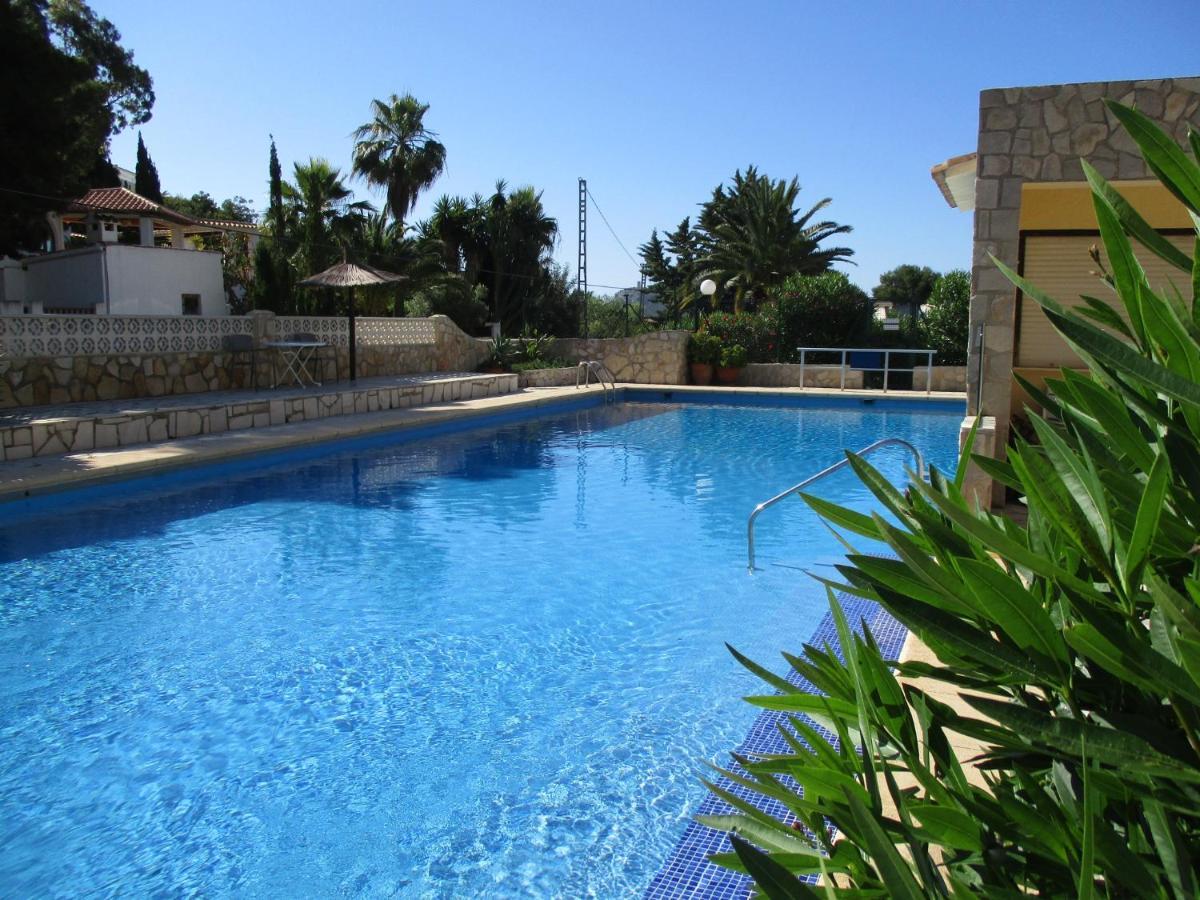 Strandnahe Wohnung Mit Meerblick Moraira Extérieur photo